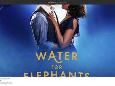 Water for Elephants Tickets Friday Aug 28