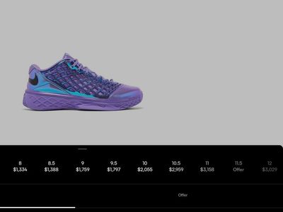 Kobe 3 warning label size 10