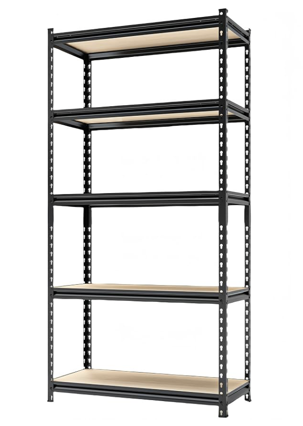 NEW Storage Shelves Garage Shelving Heavy Duty 5 Tier Metal Shelving Units (28x12x60") Adjustable