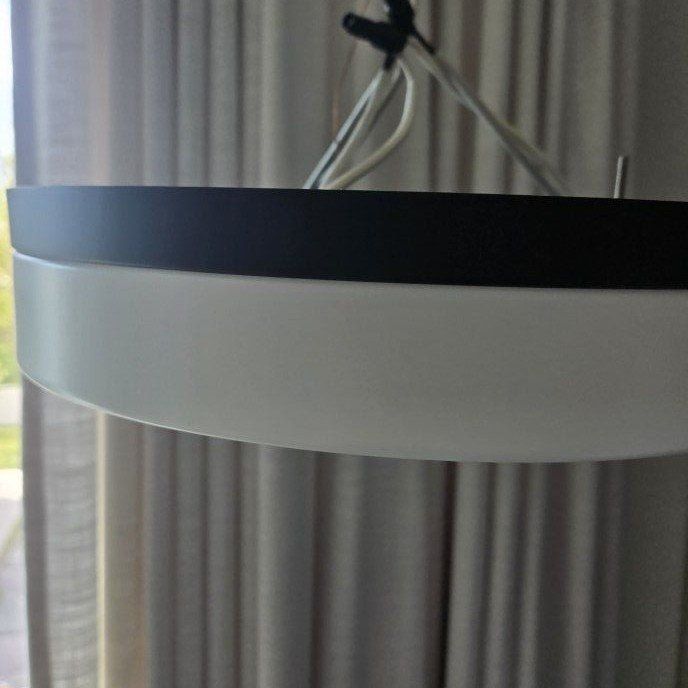 flush mount white-black bedroom light fixture