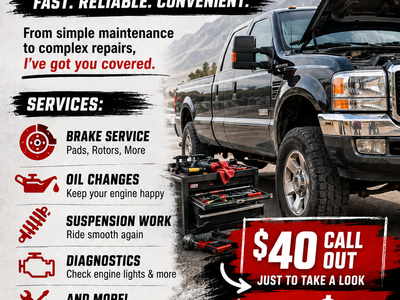I fix cars