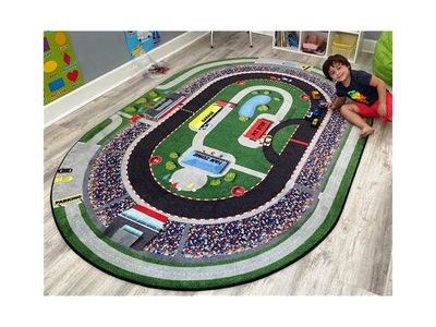 Kid Carpet Race track....4x6ft with race cars