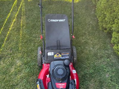 Troy-Bilt TB160 Gas Walk-Behind Lawn Mower with Catcher Bag