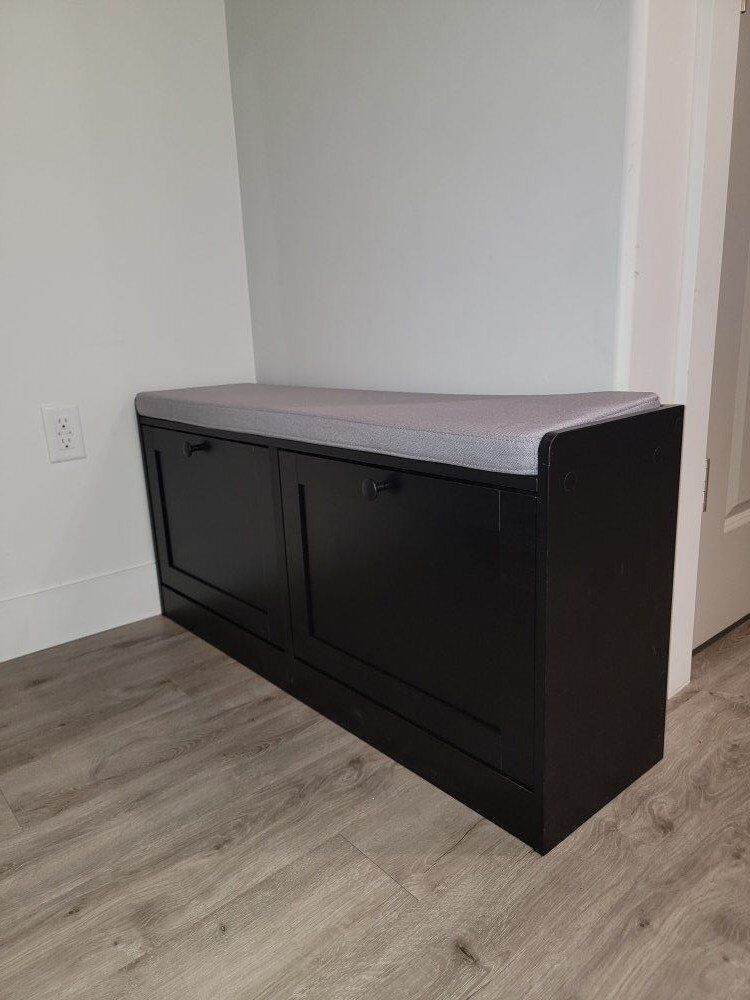 shoe storage/bench