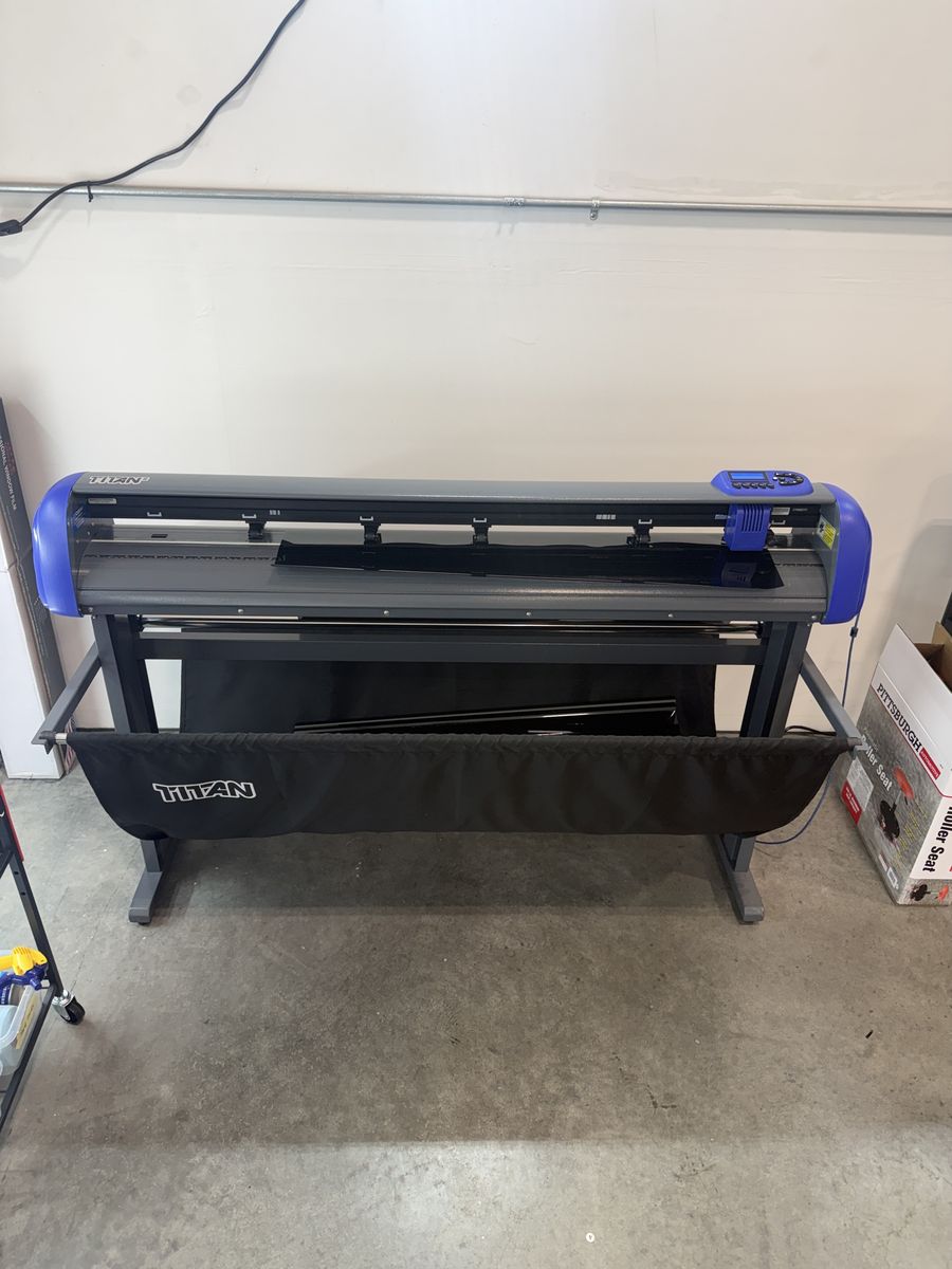53” Titan 2 Vinyl Cutter / Tint Plotter – Excellent Condition
