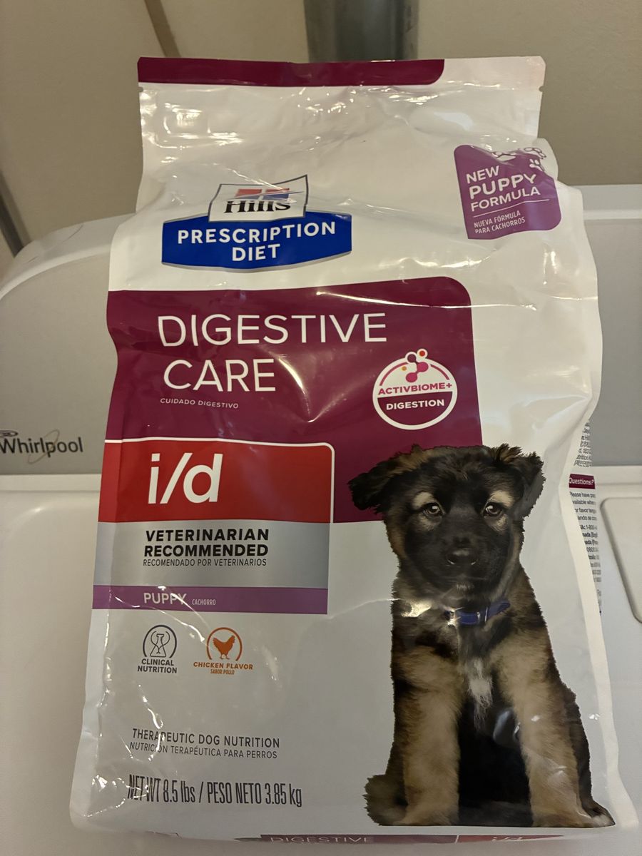 Hill’s prescription diet I/d puppy food 8.5lbs - unopened bag