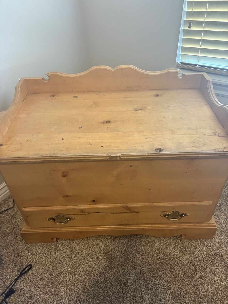 Solid Wood Chest