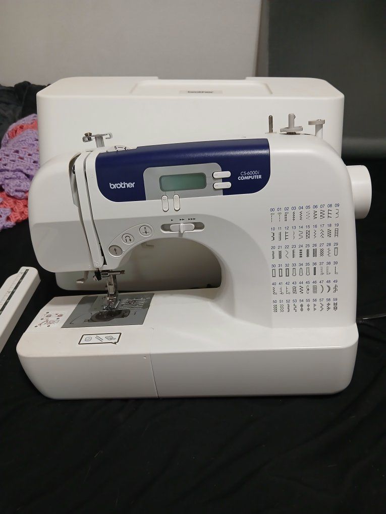 Brother CS-6000i Computerized Sewing Machine with Wide Table and Accessories