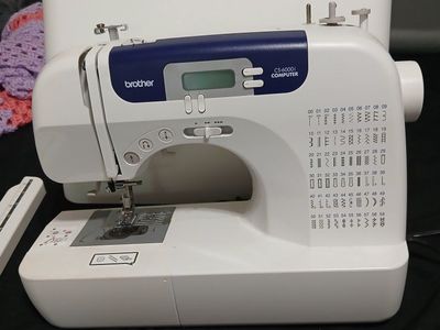Brother CS-6000i Computerized Sewing Machine with Wide Table and Accessories