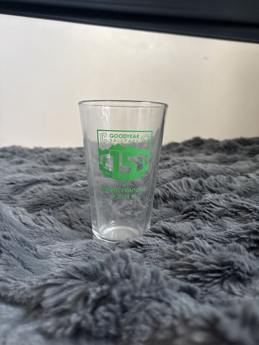 Goodyear Ballpark "15 Year Anniversary" Glass