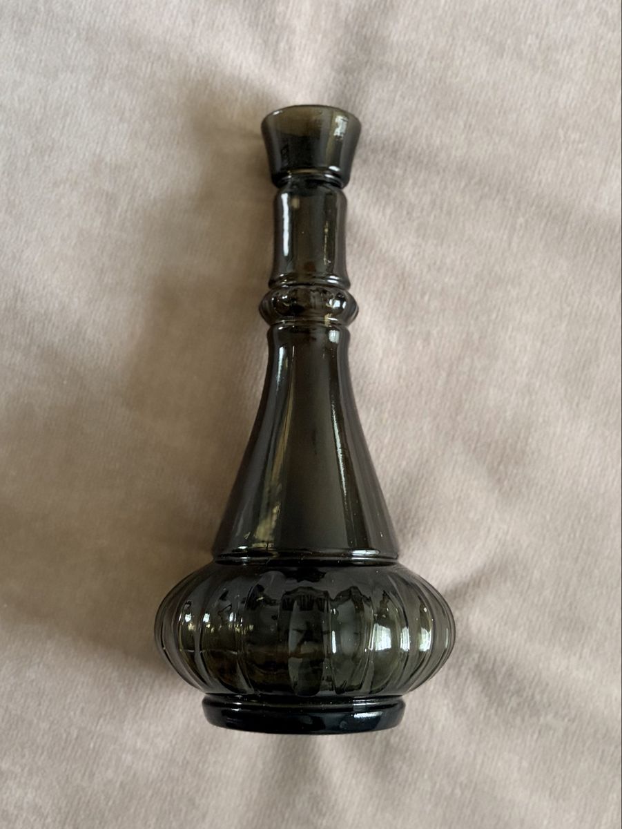 Vintage Jim Beam I Dream of Jeannie Smoke Glass Decorative Bottle Decanter No Top