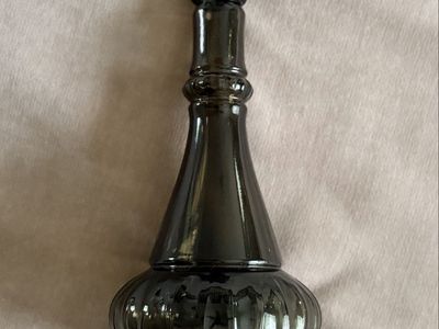 Vintage Jim Beam I Dream of Jeannie Smoke Glass Decorative Bottle Decanter No Top