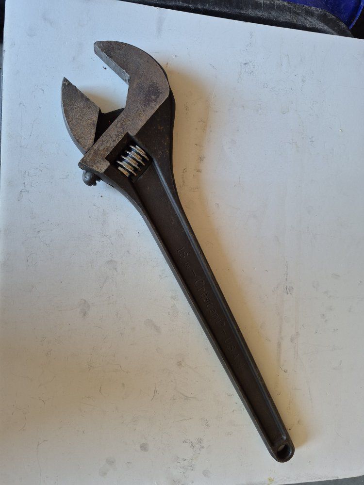 18 Inch Crescent USA Adjustable Wrench Tool