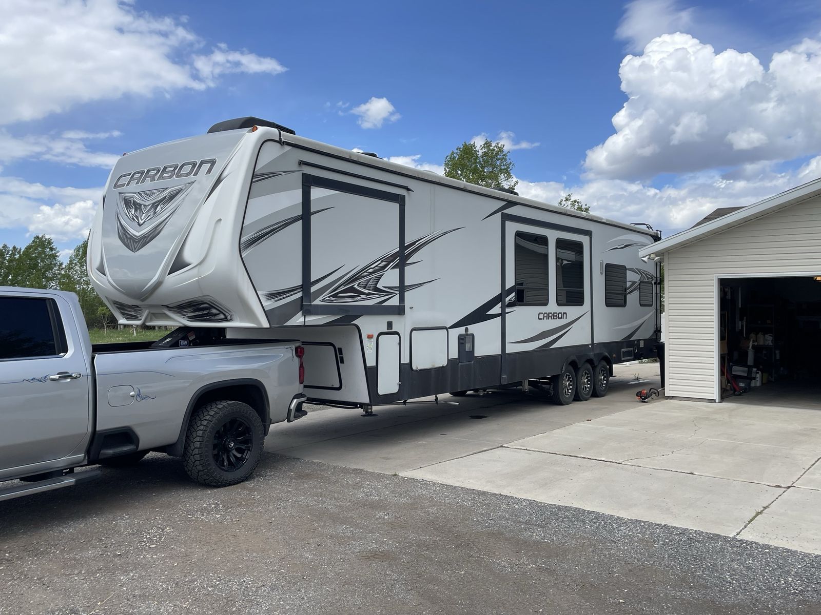 Carbon toy hauler