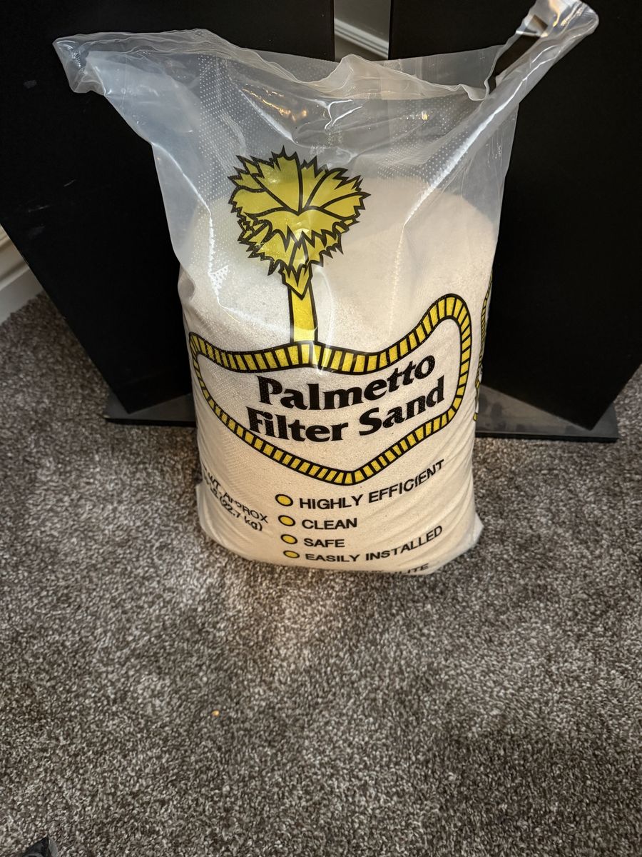 Pool filter sand