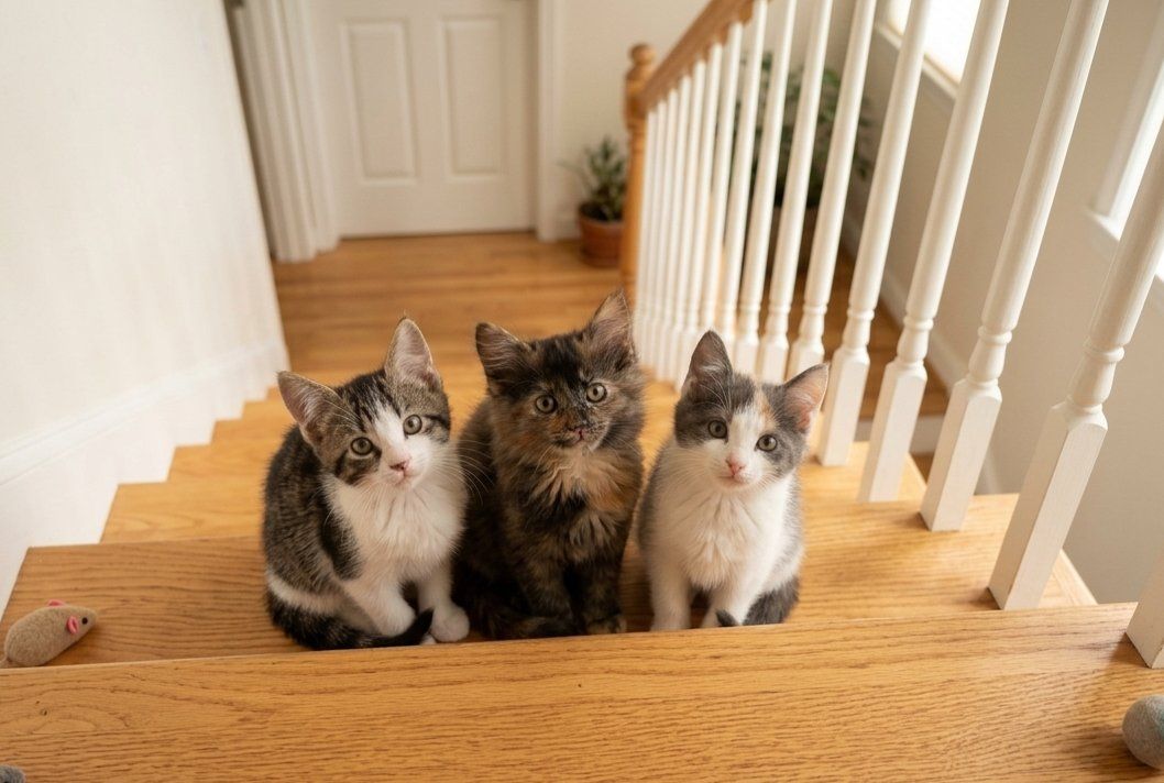 3 gorgeous baby kittens very friendly beautiful tortie, calico