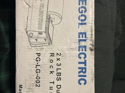 Dual drum rock tumbler