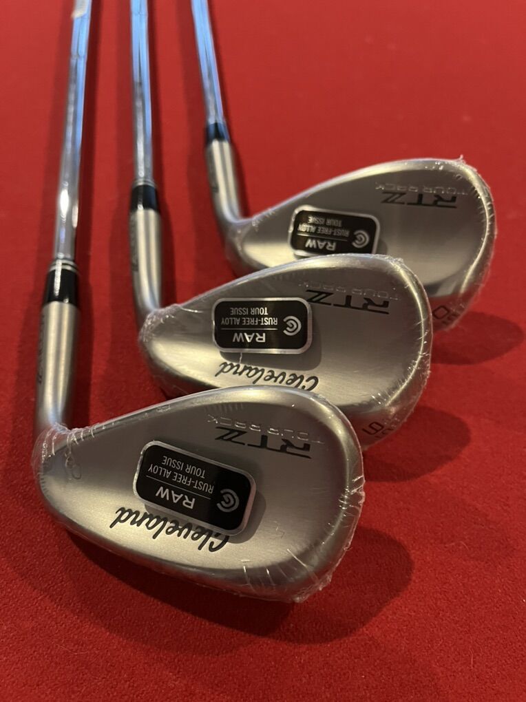 Cleveland RTZ Tour Rack RAW Wedge Set (52, 56, 60)