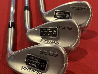 Cleveland RTZ Tour Rack RAW Wedge Set (52, 56, 60)