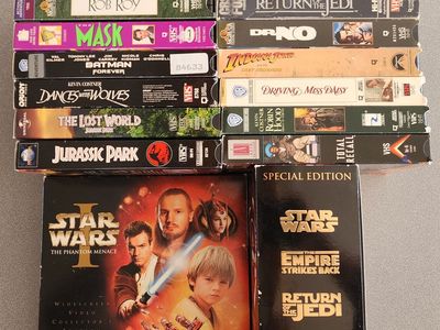 Collection of Classic VHS Movies