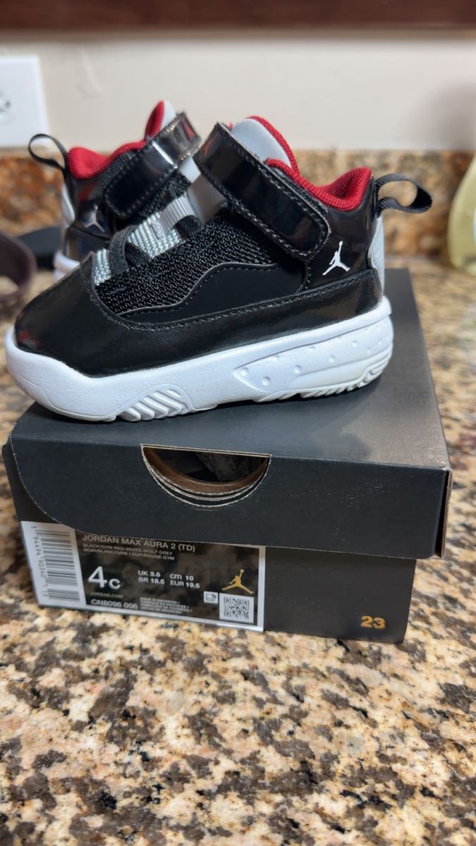 Nike Jordan & Star Runner 4C Toddler Shoe Bundle - Max Aura 2, Retro 3, Star Runner 3