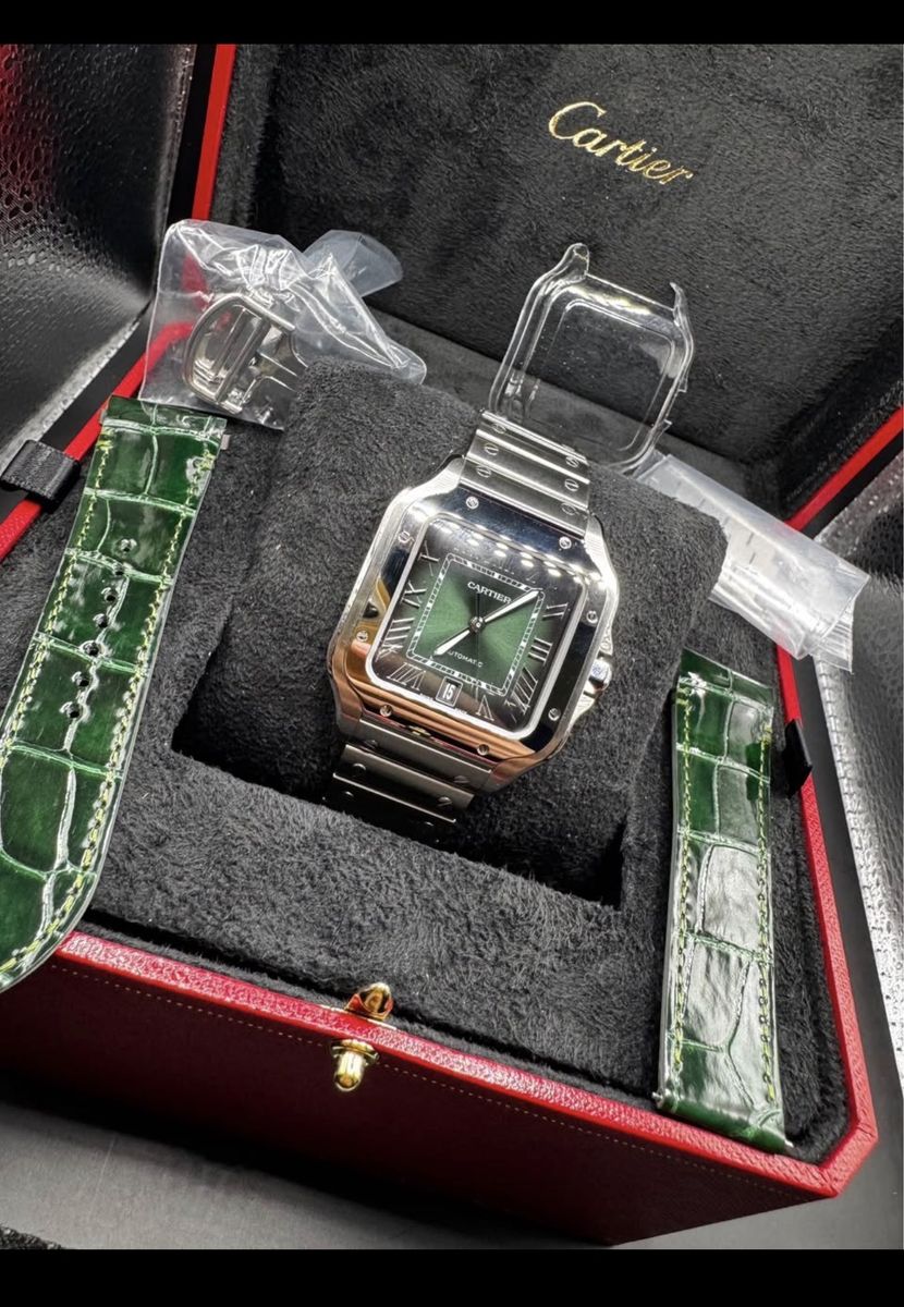 Cartier Santos And Rolex