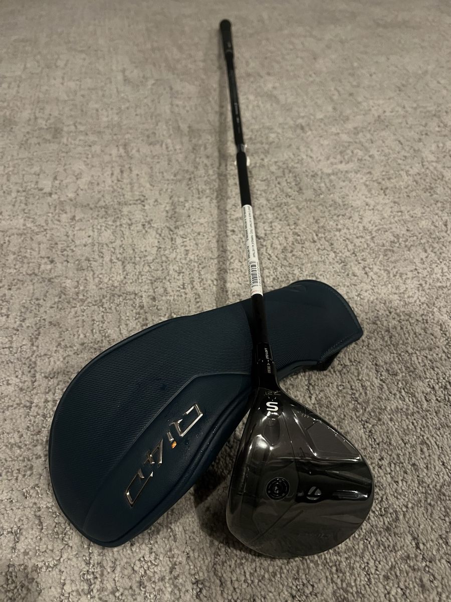 New TaylorMade Qi4D 7 Fairway Wood - Reax 65g Stiff Shaft 