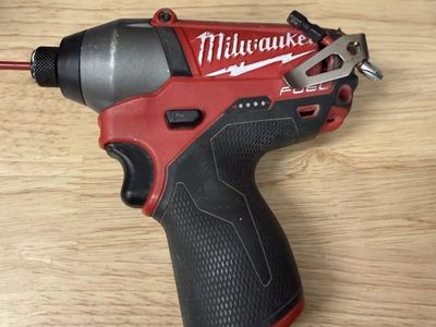 Milwaukee M12 FUEL 1/4" Hex Impact Driver 2453-20 Tool Only - Good Condition