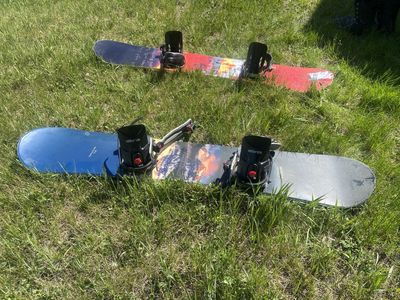 Snowboards, Boots and Bindings