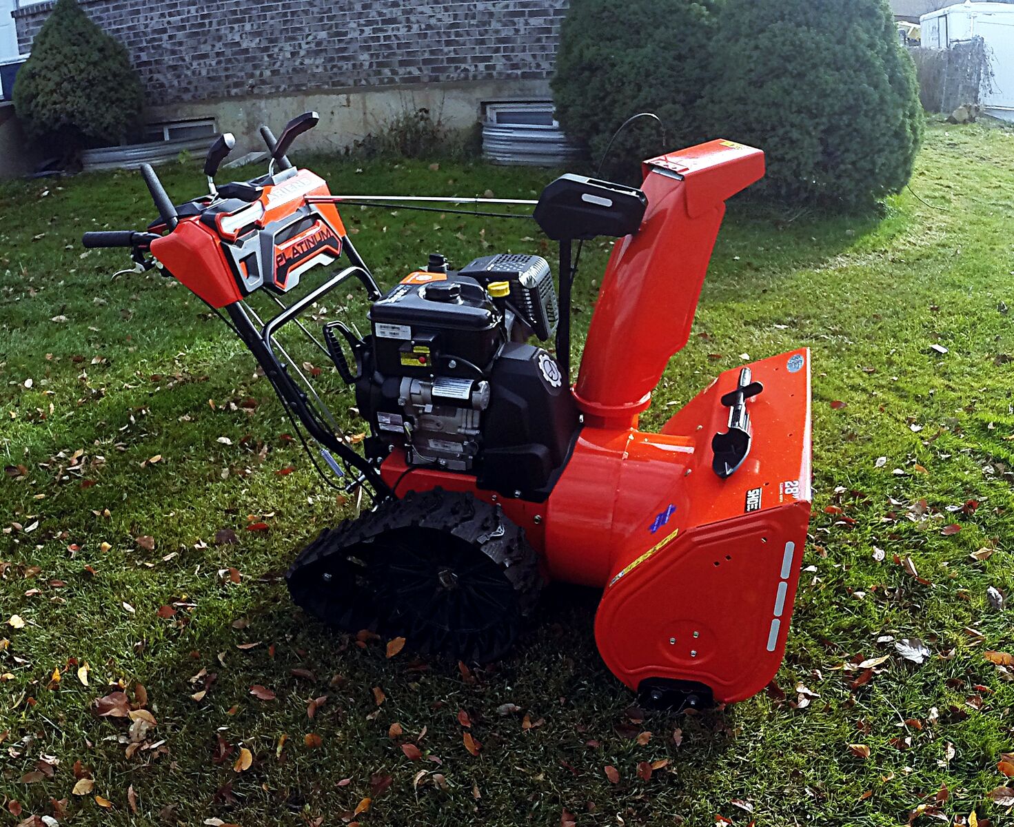 Ariens platnum fastrac 28