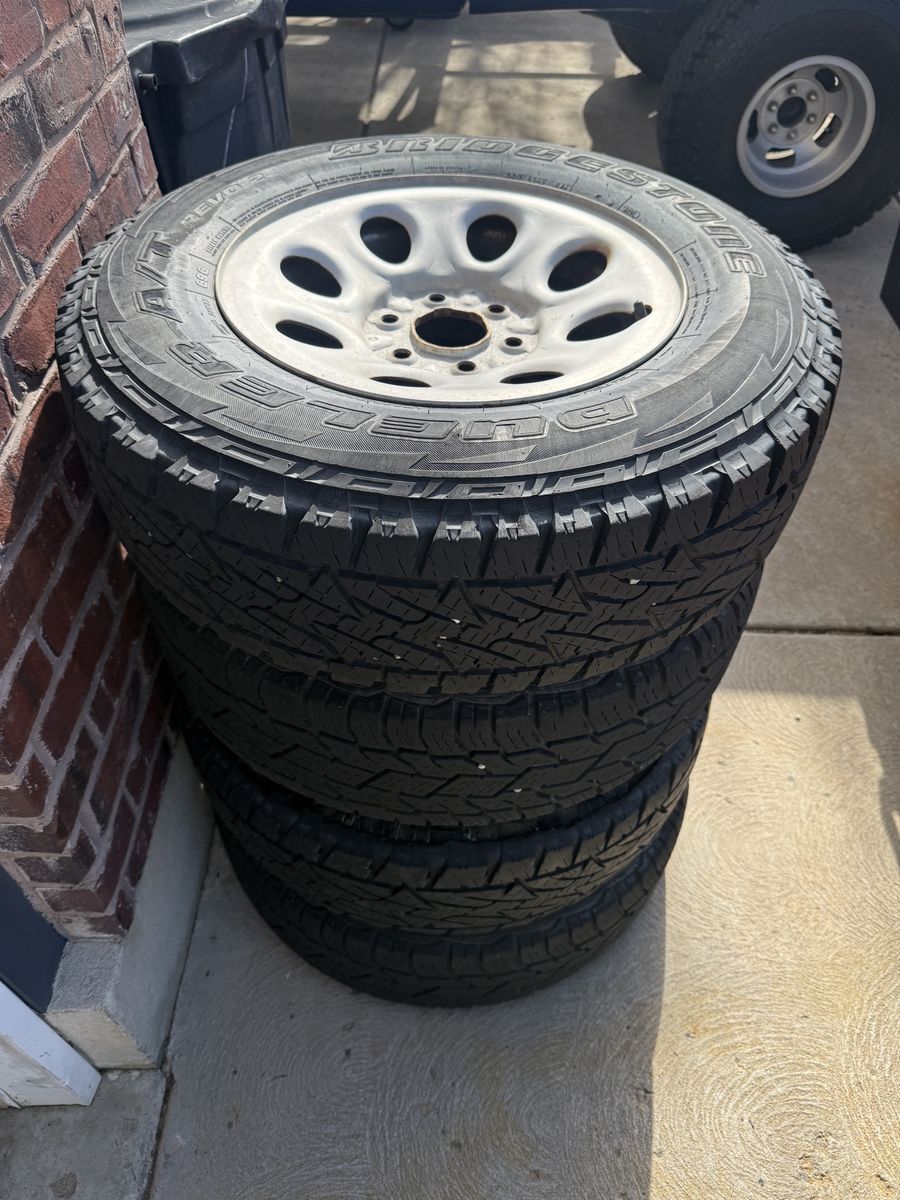 chevy truck rims and tires 6x5.5