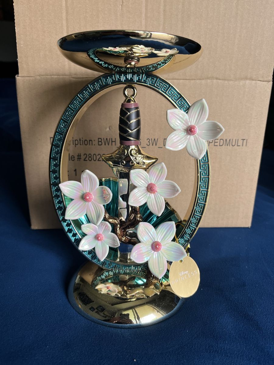Bath & Body Works Disney Princess Mulan Sword Candle Holder NEW