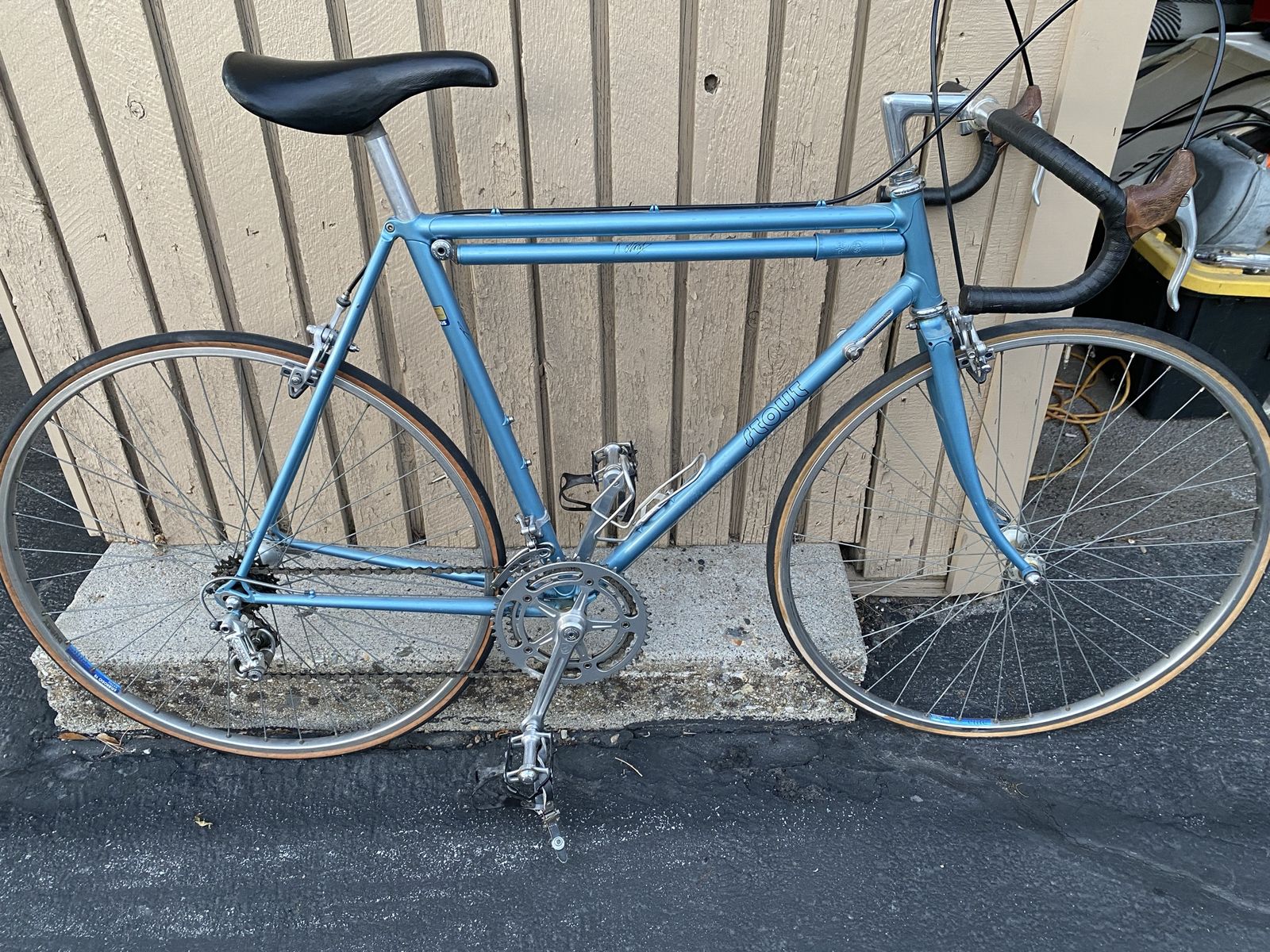 1981 Vintage Ron Stout Custom Road Bike Campagnolo Components