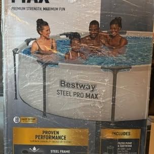 New Bestway Steel Pro 10' X 30" Pool