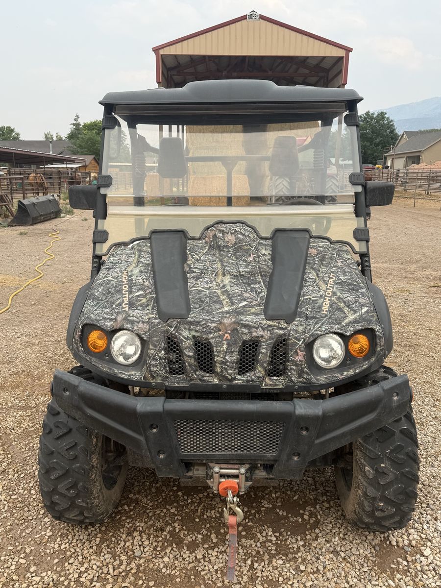 Axis 500 4x4 Camo UTV Side by Side with Roof & Winch