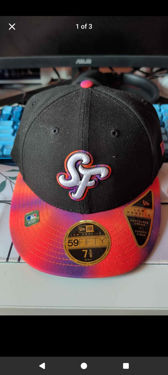 New Era 59FIFTY San Francisco Giants City Connect Low Profile Fitted Hat Size 7 5/8