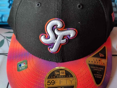 New Era 59FIFTY San Francisco Giants City Connect Low Profile Fitted Hat Size 7 5/8