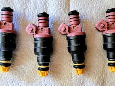 Set of 6 OEM Bosch Fuel Injectors For BMW E36 E38 E39