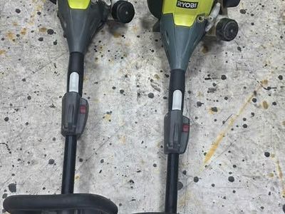 RYOBI 4-Cycle Expand-It Yard Tool Bundle - 2 Power Heads + 4 Attachments