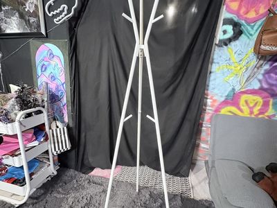White Coat Rack