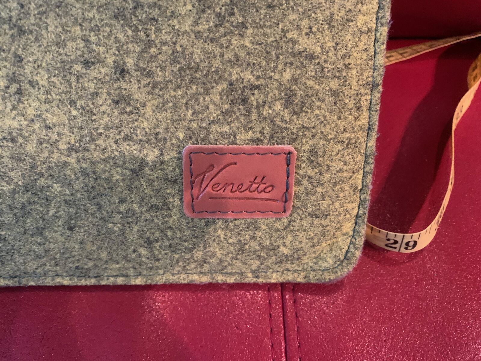 Venetto Olive Green Felt Computer Sleeve - fits 15.6 laptop - $10