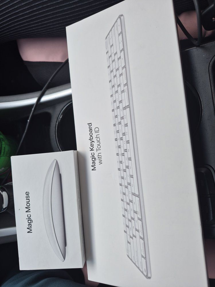 Apple Magic Keyboard with Touch ID & Magic Mouse (2nd Gen) - New, USB-C