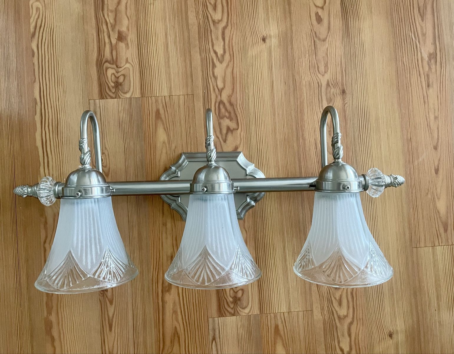 Satin Nickel Vanity Light