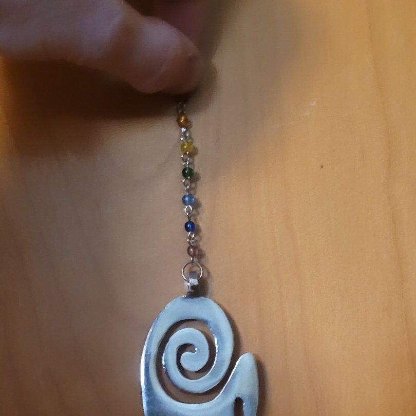 Hand and chakra decor