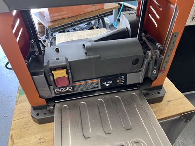 Ridgid 13” planer