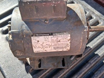 Westinghouse AC motor 2 phase good!