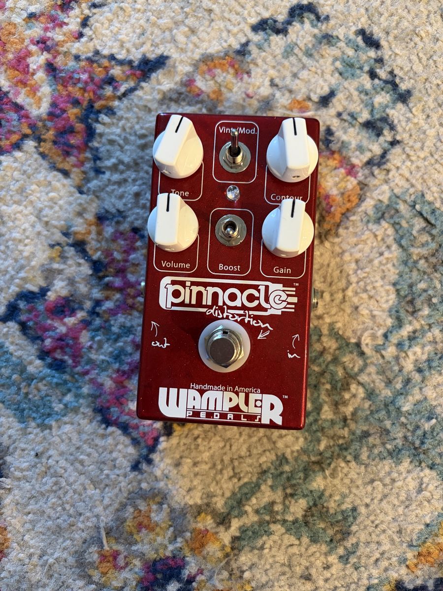 Wampler Pinnacle brown sound Distortion pedal