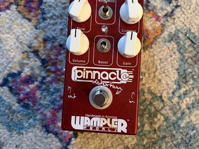 Wampler Pinnacle brown sound Distortion pedal