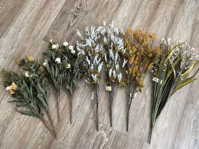 Artificial Flowers and New Art / Home Decor