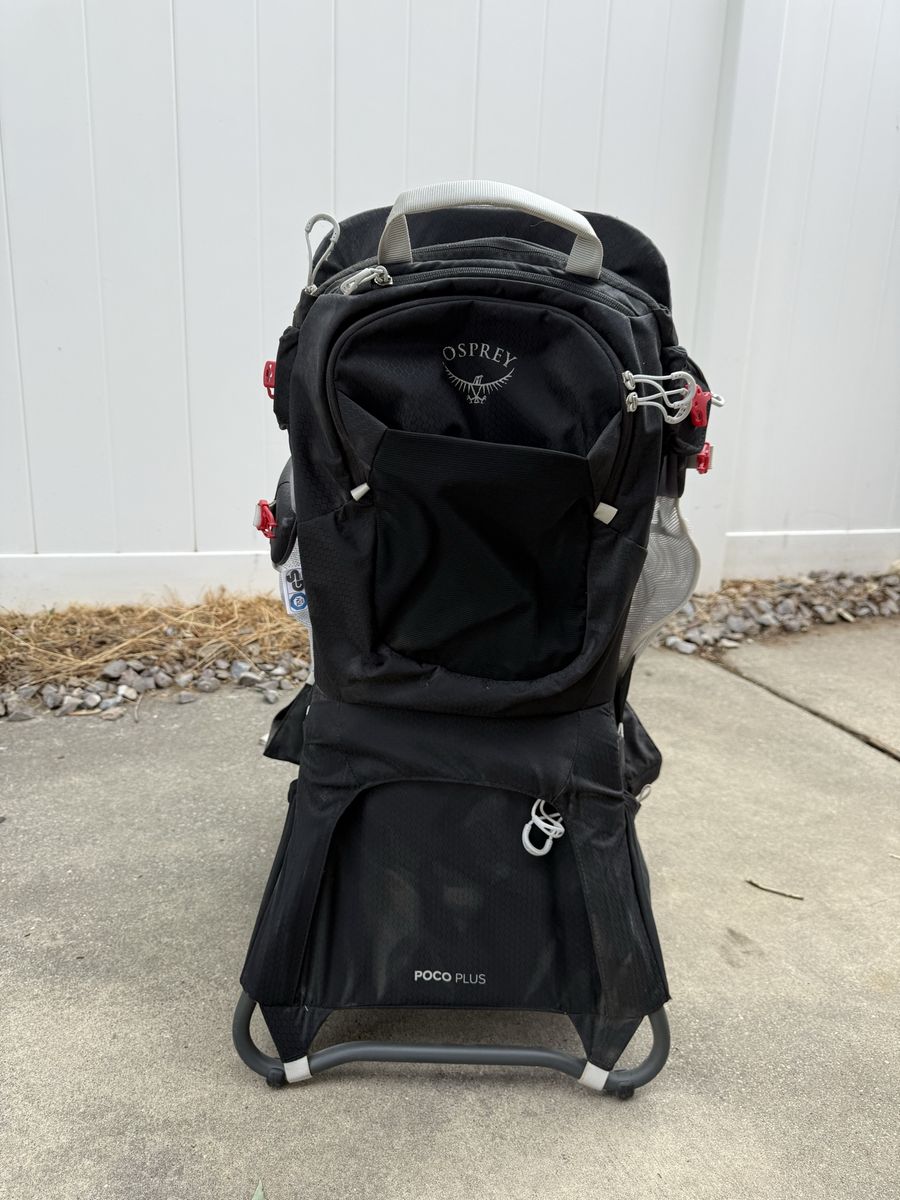 Osprey Poco Plus Child Carrier Backpack Black
